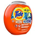 Tide 4 in 1 Ultra Oxi Laundry Detergent Pods (57 Count) (003077209164)