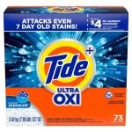 Tide Ultra Oxi Powder Laundry Detergent, 127 oz. (73 Loads) (003077209506)