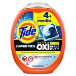 Tide Ultra Oxi Plus Heavy-Duty HE Power Pods Laundry Detergent (45-Count) – Original Scent (003077211736)