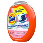 Tide Laundry Detergent Pods with Downy April Fresh Scent, 2-in-1 Power (45-Count) (003077211806)