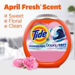 Tide Laundry Detergent Pods with Downy April Fresh Scent, 2-in-1 Power (45-Count) (003077211806)