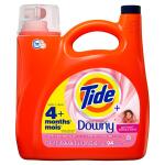 Tide HE Liquid Laundry Detergent with Downy April Fresh Scent – 132 oz. (94 Loads) (003077212219)