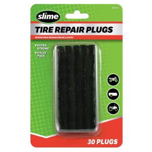 SlimeTire Repair Plugs (30-Count Black) (1031-A)