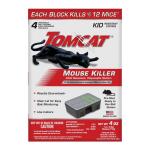 TOMCAT 4 Pre-Filled Ready-To-Use Animal Bait Stations, Mouse Killer, Child Resistant, Disposable Station(037161005)