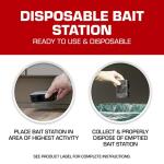 TOMCAT 4 Pre-Filled Ready-To-Use Animal Bait Stations, Mouse Killer, Child Resistant, Disposable Station(037161005)