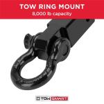 TowSmart 2 in. Receiver Mount Tow Ring - 8,000 lb. Capacity (727)