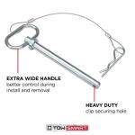 TowSmart 1/2 in. x 4-3/4 in. Steel Clevis Pin (1204)