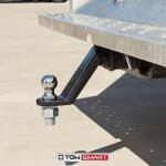 TowSmart Class 5 5/8 in. Dia Hitch Pin with Clip 4 in. Span Fits 2,2-1/2 in. and 3 in. Receivers (7214)