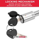 TowSmart Class 5 5/8 in. Barrel Style Receiver Lock 4 in. Span fits 2 in., 2-1/2 in. and 3 in. Receivers (7279)