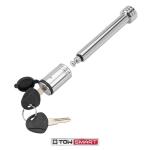 TowSmartClass 5 5/8 in. Barrel Style Receiver Lock 4 in. Span fits 2 in., 2-1/2 in. and 3 in. Receivers (7279)