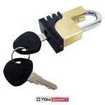 TowSmartBrass Coupler Lock (732)