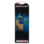 TowSmartBrass Coupler Lock (732)