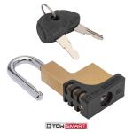 TowSmartBrass Coupler Lock (732)