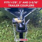 TowSmartBrass Coupler Lock (732)