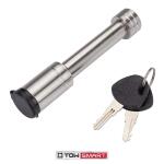 TowSmart 2.75 in. Stainless Barrel Style Receiver Hitch Pin Lock with Sleeve (734M)