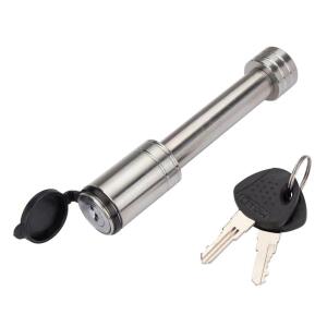 TowSmart 2.75 in. Stainless Barrel Style Receiver Hitch Pin Lock with Sleeve (734M)