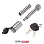 TowSmart2.75 in. Stainless Barrel Style Receiver Hitch Pin Lock with Sleeve (734M)