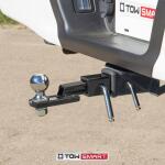 TowSmartSteel Boomerang Hitch Pin - Fits 1/2 in. and 5/8 in. Receivers (740M)