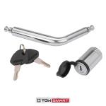 TowSmart Steel Locking Boomerang Hitch Pin - Fits 1/2 in. and 5/8 in. Receivers (741M)