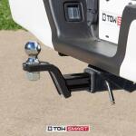 TowSmart Class 3 5,000 lb. 2 in. Ball Diameter, 1 in. Shank Diameter, 2 in. Shank Length Chrome Trailer Hitch Ball (713)