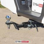 TowSmartClass 2 3,500 lb. 2 in. Ball Diameter, 3/4 in. Shank Diameter, 2-3/8 in. Shank Length Chrome Trailer Hitch Ball (718)