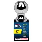 TowSmartClass 2 3,500 lb. 2 in. Ball Diameter, 3/4 in. Shank Diameter, 2-3/8 in. Shank Length Chrome Trailer Hitch Ball (718)