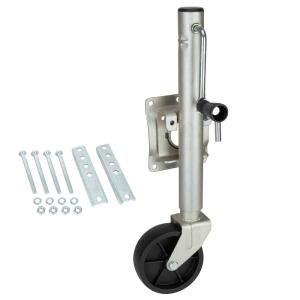 TowSmart1,000 lbs. Capacity 10 in. Lift Side Wind Swing Down Bolt On Trailer Jack (7286)