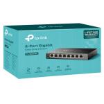 TP-LINK 8-Port Gigabit Easy Smart Switch - Black