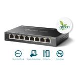 TP-LINK 8-Port Gigabit Easy Smart Switch - Black