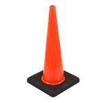 28 in. Orange PVC Injection Molded Cone (HDIM28-VPD6)