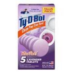 Ty-D-Bol 1.4 oz. Lavender Toilet Bowl Cleaning Tablets (5-Count) (575040)