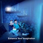 TzumiAura Integrated LED Color Galaxy Starlight Night Light Bulb (7797HD)