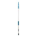 Unger 24 ft. Aluminum Telescoping Pole with Quick-Flip Clamps and Connect and Clean Locking Cone (972980) 