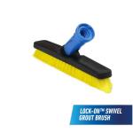 Unger Lock-On Swivel Grout Brush (975200)