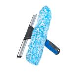 Unger 2-in-1 Window Cleaner Squeegee & Scrubber, 10 in. Combi (981620)