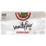 Vanity Fair Everyday Paper Disposable Napkins 200 Count 1 Bag