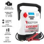 VECTOR1000 Amp Jump Starter, Compressor, USB Power (VECJ1C)