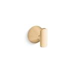 KOHLER Cursiva J-Hook Robe Hook in Vibrant Brushed Modern Brass