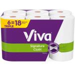 VIVA! Signature Cloth Paper Towels (6-Pack, 141 Sheets Per Roll) (54879)