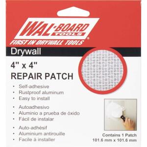 Wal-Board Tools4 in. x 4 in. Self Adhesive Drywall Repair Patch (054-005-HD)