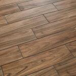 Daltile Baker Wood 6 in. x 24 in. Walnut Glazed Porcelain Floor and Wall Tile (14.55 sq. ft./Case) (BK10624HD1PR)