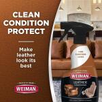 Weiman Leather Cleaner and Polish Spray, 22 oz. (107)