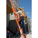 Werner16 ft. Fiberglass Extension Ladder (15 ft. Reach Height) with 300 lb. Load Capacity Type IA Duty Rating (D6216-2)