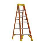 Werner6 ft. Fiberglass Step Ladder (10 ft. Reach Height) with 300 lb. Load Capacity Type IA Duty Rating (NXT1A06)