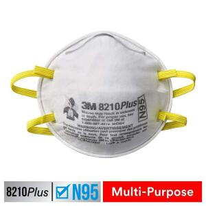 3M8210 Plus N95 Performance Sanding and Fiberglass Disposable Respirator (20-Pack) (8210PH20-DC)