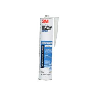 3M10 oz. White 5200 Marine Adhesive Polyurethane Sealant (PN06500HC)