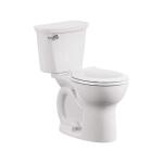 American Standard Cadet 12" Round Chair-Height Toilet, 1.28 GPF, White