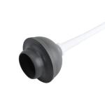 Clorox Plunger and Toilet Brush Combo with Holder, 1-Pack (623292)