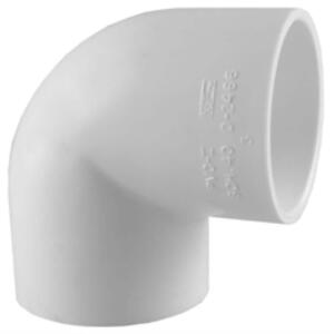 Charlotte Pipe1-1/2 in. x 1-1/2 in. 90 Degree PVC Socket x Socket Elbow Fitting (PVC023001400HD)