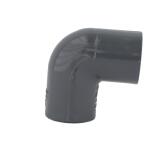 Charlotte Pipe1/2 in. x 1/2 in. PVC 90-degree Socket x Socket Elbow Fitting (PVC083001000HA)